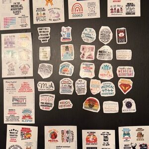 Medical Assistant Sticker Set - Multicolor